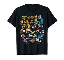 Ladda upp bild till gallerivisning, Funny shirts V-neck Tank top Hoodie sweatshirt usa uk au ca gifts for ABC A Rhyming Animal Alphabet T-Shirt Learning Kids Gifts 1012723