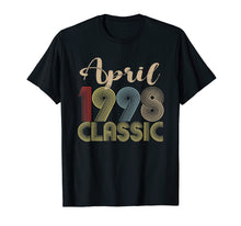 Ladda upp bild till gallerivisning, Funny shirts V-neck Tank top Hoodie sweatshirt usa uk au ca gifts for 21st Birthday Gift Idea Classic Vintage April 1998 T-Shirt 3885262