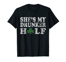 Ladda upp bild till gallerivisning, Funny shirts V-neck Tank top Hoodie sweatshirt usa uk au ca gifts for Shes My Drunker Half Shirt Couples St Patricks Day Irish 2004353
