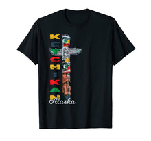 Ladda upp bild till gallerivisning, Ketchikan Alaska Totem Pole Souvenir T-Shirt Native Art 423459
