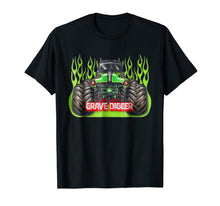 Ladda upp bild till gallerivisning, Monster Truck Shirt Green Digger Racing thunder gift 473132
