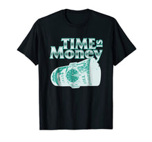 Ladda upp bild till gallerivisning, Time Is Money Dollars And Watch Cool Graphic Novelty T-Shirt 894636