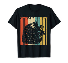 Ladda upp bild till gallerivisning, Funny shirts V-neck Tank top Hoodie sweatshirt usa uk au ca gifts for Vintage Retro Strawberry Silhouette T-Shirt 387626