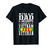 Ladda upp bild till gallerivisning, Mens I'm A Dad Grandpa And Vietnam Veteran Father's Day T-Shirt 575803