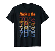 Ladda upp bild till gallerivisning, Funny shirts V-neck Tank top Hoodie sweatshirt usa uk au ca gifts for Made in the 70's - Distressed Retro / Classic T Shirt 2000995