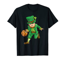 Ladda upp bild till gallerivisning, Funny shirts V-neck Tank top Hoodie sweatshirt usa uk au ca gifts for Leprechaun Basketball T Shirt St Patricks Day Boys Kids Men 2130997