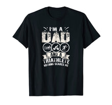 Ladda upp bild till gallerivisning, Funny shirts V-neck Tank top Hoodie sweatshirt usa uk au ca gifts for Swim Run Bike Triathlete Gift T-Shirt / Triathlon Dad 1877754