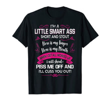 Ladda upp bild till gallerivisning, Funny shirts V-neck Tank top Hoodie sweatshirt usa uk au ca gifts for I'm a Little Smartass T-shirt 2161108