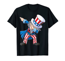 Ladda upp bild till gallerivisning, 4th of july shirts for kids Dabbing Uncle Sam Boys Men Gifts 209656