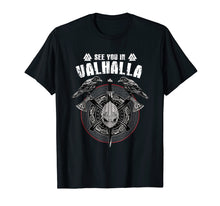 Ladda upp bild till gallerivisning, Funny shirts V-neck Tank top Hoodie sweatshirt usa uk au ca gifts for Valhalla Odin shirt with Huggin and Muninn and axe/helmet 2501302
