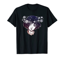 Ladda upp bild till gallerivisning, Funny shirts V-neck Tank top Hoodie sweatshirt usa uk au ca gifts for Manga Style Dreamer Tshirt - Aesthetic Halo of Planets Stars 1807454