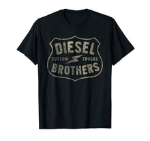 Ladda upp bild till gallerivisning, Diesel Brothers Custom Trucks Vintage Sign Graphic T-Shirt 1038455