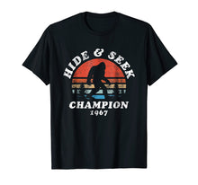 Ladda upp bild till gallerivisning, Funny shirts V-neck Tank top Hoodie sweatshirt usa uk au ca gifts for Hide & Seek Champion Bigfoot 1967 Funny T-Shirt 623981