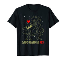 Ladda upp bild till gallerivisning, Daddysaurus T Shirt Dinosaur Gifts T Rex Daddy Saurus Shirt
