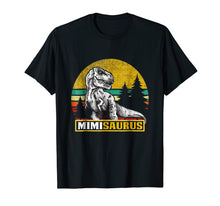 Ladda upp bild till gallerivisning, Funny shirts V-neck Tank top Hoodie sweatshirt usa uk au ca gifts for Mimisaurus T Shirt T Rex Mimi Saurus Dinosaur Mom Dad 963335