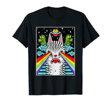 Ladda upp bild till gallerivisning, Funny shirts V-neck Tank top Hoodie sweatshirt usa uk au ca gifts for Trippy Psychedelic Rainbow Space Cat Dinosaur Pop Art Shirt 317241