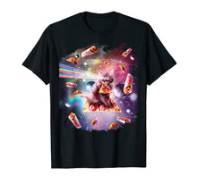 Ladda upp bild till gallerivisning, Funny shirts V-neck Tank top Hoodie sweatshirt usa uk au ca gifts for Outer Space Pizza Cat - Rainbow Laser, Taco, Burrito T-Shirt 1818711