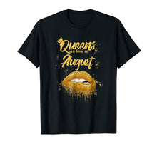 Ladda upp bild till gallerivisning, Funny shirts V-neck Tank top Hoodie sweatshirt usa uk au ca gifts for Queens Are Born In August Birthday T-Shirt for Black Women 964243
