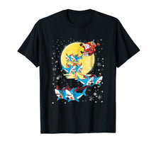 Ladda upp bild till gallerivisning, Santa Claus Riding Shark Christmas Tshirt Funny Xmas Gifts 852272