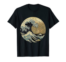 Ladda upp bild till gallerivisning, Funny shirts V-neck Tank top Hoodie sweatshirt usa uk au ca gifts for Flower of life with Kanagawa Japanese The great wave T-shirt 603116