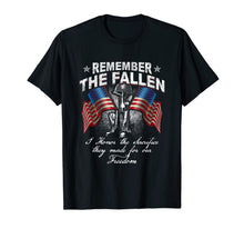 Ladda upp bild till gallerivisning, Remember The Fallen Memorial Day Veteran Gift Shirt 657640