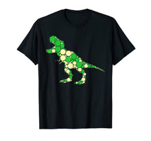 Ladda upp bild till gallerivisning, Green Polka Dot T Rex Dinosaur - International Dot Day Gifts T-Shirt 87954