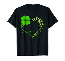 Ladda upp bild till gallerivisning, Heart Shamrock Butterfly Happy St Patrick's Day Gifts T-Shirt-517295