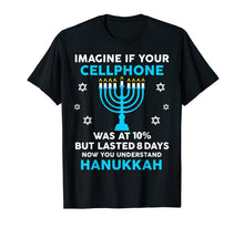 Ladda upp bild till gallerivisning, Funny Hanukkah Gifts Cellphone Chanukkah T-Shirt-151045