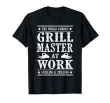 Ladda upp bild till gallerivisning, Grill Master Barbecue BBQ Smoker Grillin Dad Grandpa Gifts TShirt875697