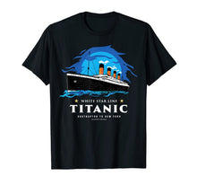 Ladda upp bild till gallerivisning, Kids Gift - RMS Titanic White Star line Maiden Voyage 1912 T-Shirt-2083314