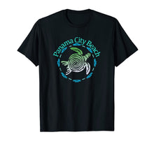 Ladda upp bild till gallerivisning, Panama City Beach T-Shirt Vintage Tribal Turtle Gift T-Shirt 221808