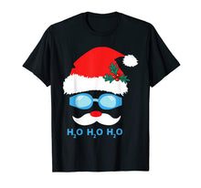 Ladda upp bild till gallerivisning, Funny shirts V-neck Tank top Hoodie sweatshirt usa uk au ca gifts for Ho Ho Ho H2O H2O H2O Swimming Gifts Santa Claus Swimmer T-Shirt 804480