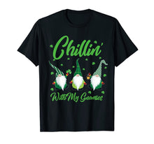 Ladda upp bild till gallerivisning, Chillin With My Gnomies Plaid St Patricks Day Gifts T-Shirt-5896071