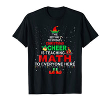 Ladda upp bild till gallerivisning, Funny shirts V-neck Tank top Hoodie sweatshirt usa uk au ca gifts for Math Teacher Christmas Shirt - Elf Christmas Cheer 153066
