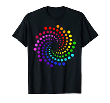 Ladda upp bild till gallerivisning, Dot Day Shirt Kids, Rainbow Polka Dot Spiral 51143