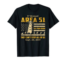 Ladda upp bild till gallerivisning, 1st Annual Area 51 5k Fun Run They Can't Stop All of Us T-Shirt 341516