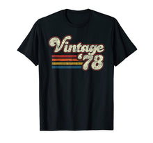 Ladda upp bild till gallerivisning, Vintage 1978 41st Birthday T-Shirt 428861