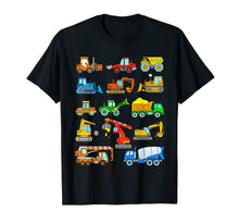 Ladda upp bild till gallerivisning, Construction Excavator Shirt for Boys Girls Men and Women 135046