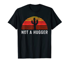 Ladda upp bild till gallerivisning, Not a Hugger Cactus Retro Vintage Men Women T-Shirt 113765