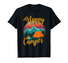 Ladda upp bild till gallerivisning, Happy Camper Birthday Party Gift Camping Fan Kids Women Men T-Shirt 104371