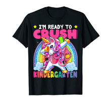 Ladda upp bild till gallerivisning, Kindergarten Dabbing Unicorn Back to School Shirt Girls Gift 60175