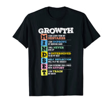 Ladda upp bild till gallerivisning, Growth Mindset T-Shirt Classroom Brain Motivation (Dark) 399196