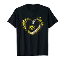 Ladda upp bild till gallerivisning, Iowa Hawkeyes Beautiful Heart T-Shirt - Apparel 74100