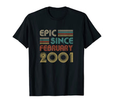 Ladda upp bild till gallerivisning, Epic Since February 2001 Vintage 19th Birthday Gifts T-Shirt-2766117