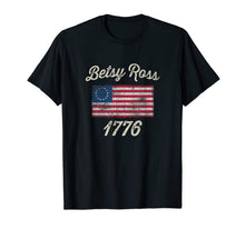 Ladda upp bild till gallerivisning, God Bless America Betsy Ross Flag 1776 Vintage T-shirt 54712