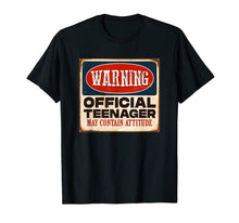 Ladda upp bild till gallerivisning, Funny 13th Birthday T Shirt Official Teenager 13 Years Old 171467