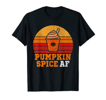 Ladda upp bild till gallerivisning, Pumpkin Spice Af Funny Men Husband Apparel Halloween Gift . T-Shirt 102845