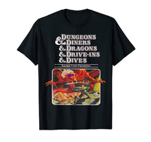 Ladda upp bild till gallerivisning, Dungeons & Diners & Dragons & DriveIns & Dives T-Shirt190367