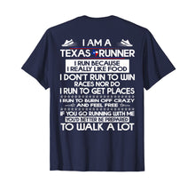 Ladda upp bild till gallerivisning, Funny shirts V-neck Tank top Hoodie sweatshirt usa uk au ca gifts for I'm a Texas Runner I Run Because I Really Like Food T-Shirt 4271627