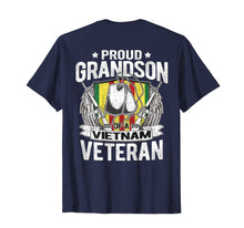 Ladda upp bild till gallerivisning, Funny shirts V-neck Tank top Hoodie sweatshirt usa uk au ca gifts for Proud Grandson Of Vietnam Veteran Shirt Military Vet Gift 1493456